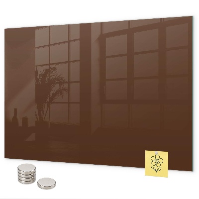 Lavagna magnetica Colore marrone