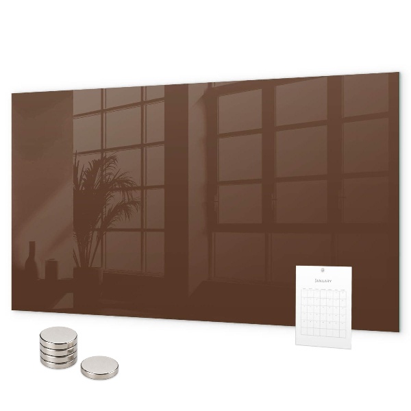 Lavagna magnetica Colore marrone