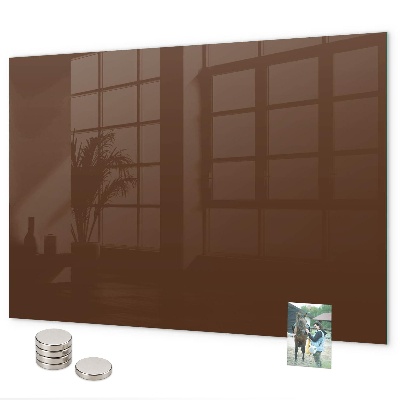 Lavagna magnetica Colore marrone