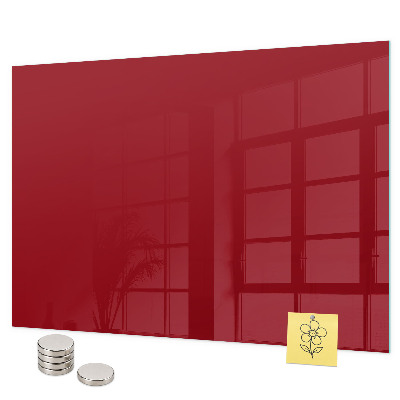 Lavagna magnetica Colore rosso