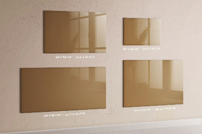 Lavagna magnetica per calamite Colore beige scuro