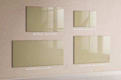 Lavagna magnetica per calamite Colore beige