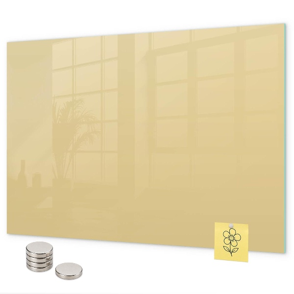 Lavagna magnetica colore crema