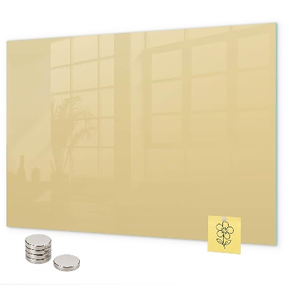 Lavagna magnetica colore crema