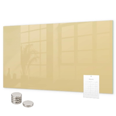 Lavagna magnetica colore crema