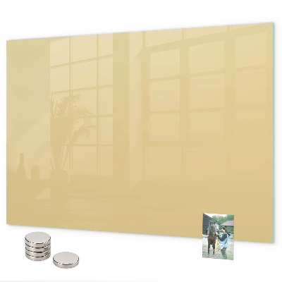 Lavagna magnetica colore crema