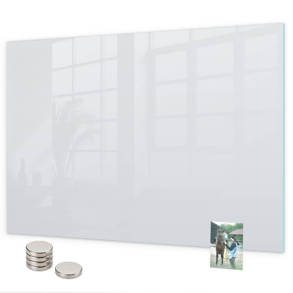 Lavagna magnetica per calamite Colore: bianco scuro