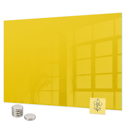 Lavagna magnetica Colore giallo chiaro