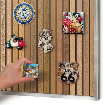 Lavagna per calamite con cornice d'argento Cinghie calde