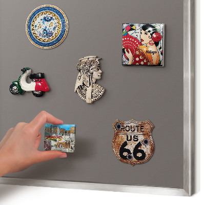 Lavagna magnetica decorativa da parete in colore argento Grigio scuro