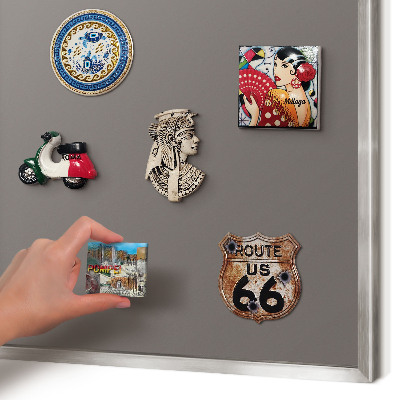 Lavagna magnetica decorativa da parete in colore argento Grigio scuro