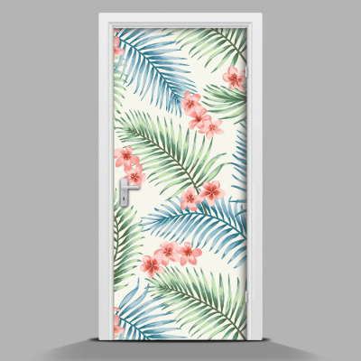 Sticker porta Modello hawaiano