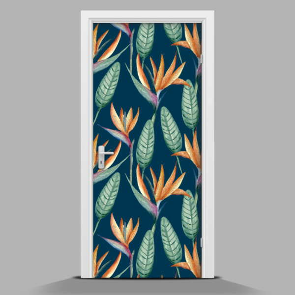 Sticker porta Tema tropicale