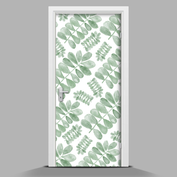 Sticker porta Foglie di acacia