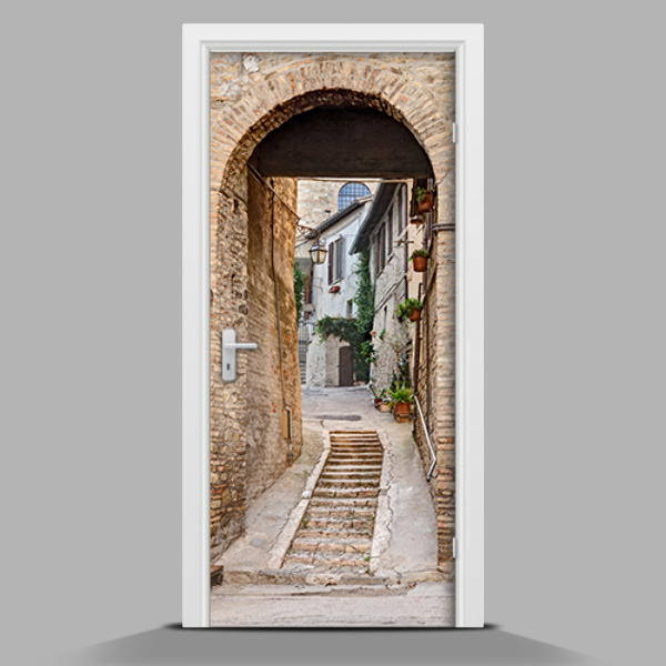 Adesivo per porta Atmosfera greca