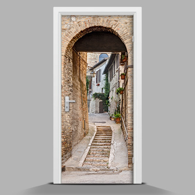Adesivo per porta Atmosfera greca