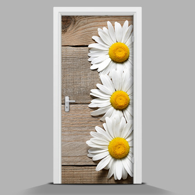 Adesivo per porta interna Margherite