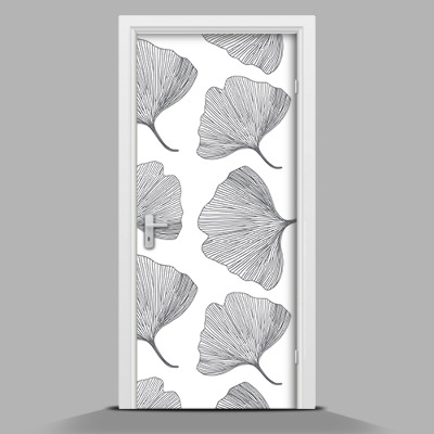 Adesivo per porta interna Tifosi in bianco e nero