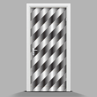 Adesivo per porta Astrazione
