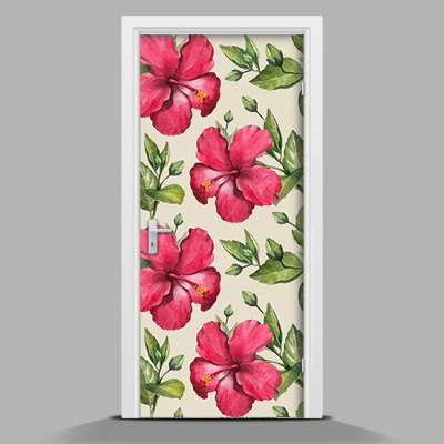 Sticker porta Fiori rosa