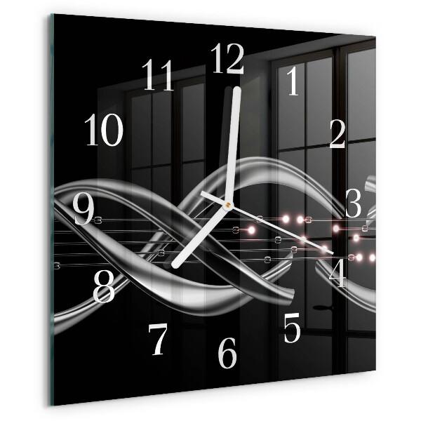 Orologio quadrato Astrazione