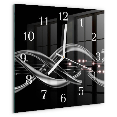 Orologio quadrato Astrazione