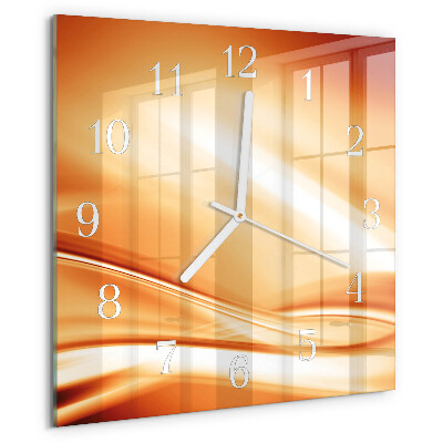 Orologio quadrato Astrazione
