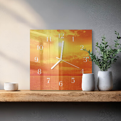 Orologio quadrato Soleggiato
