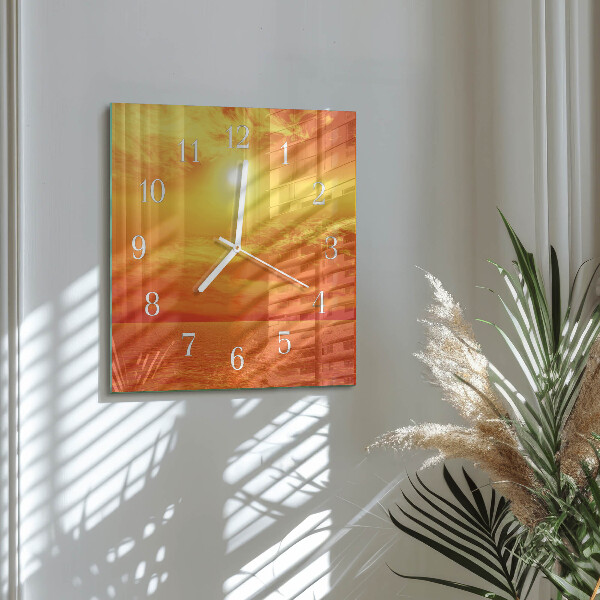 Orologio quadrato Soleggiato
