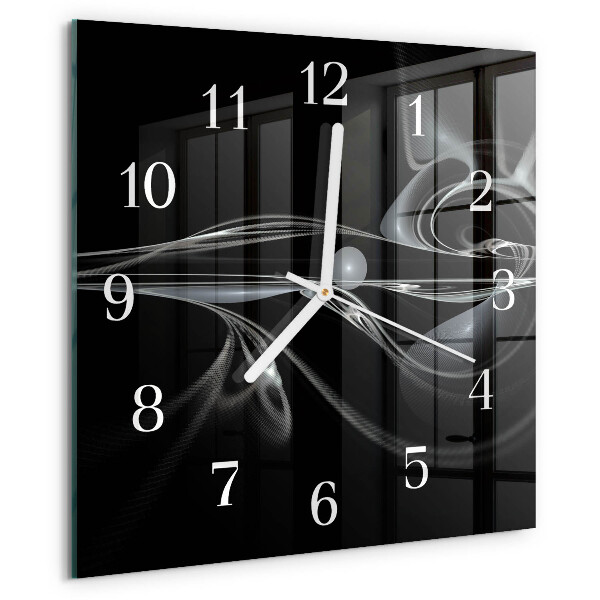 Orologio quadrato Astrazione