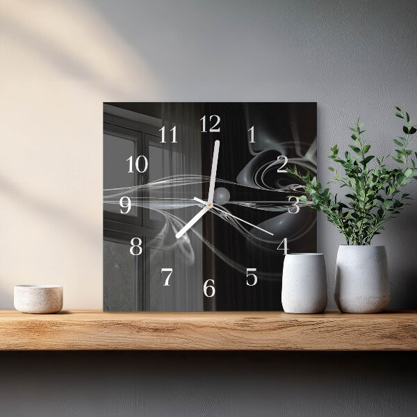 Orologio quadrato Astrazione
