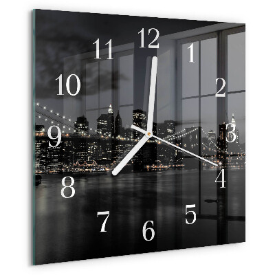 Orologio quadrato Ponte orizzontale