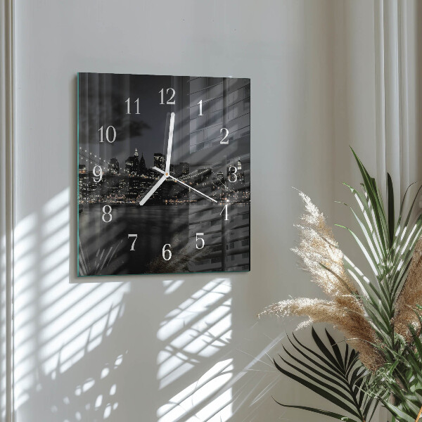 Orologio quadrato Ponte orizzontale
