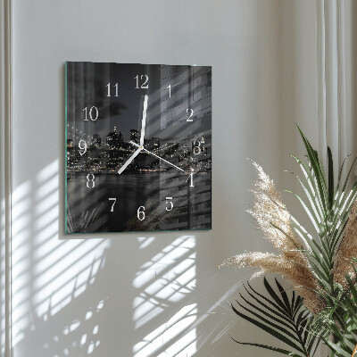 Orologio quadrato Ponte orizzontale
