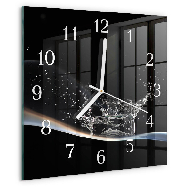 Orologio quadrato Acqua