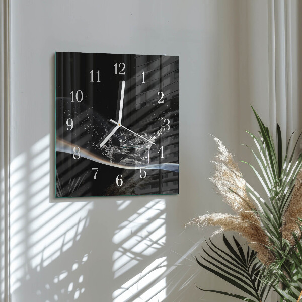 Orologio quadrato Acqua