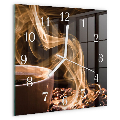 Orologio quadrato Tazza di caffè
