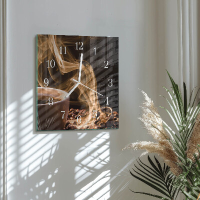 Orologio quadrato Tazza di caffè
