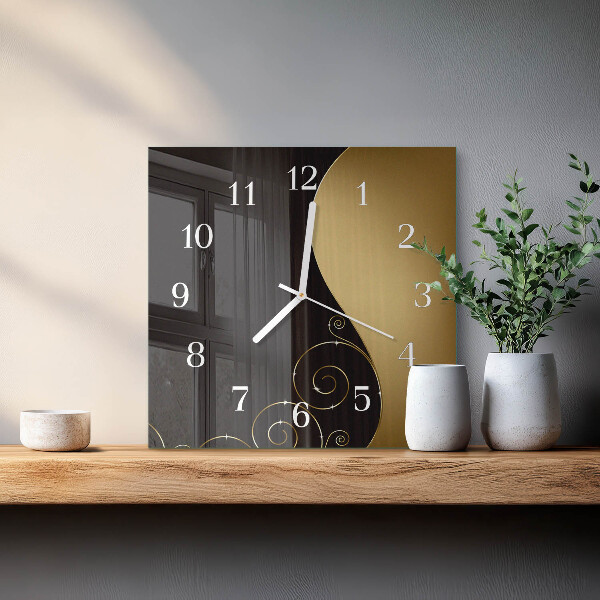 Orologio quadrato Arte astratta