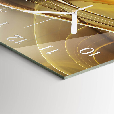 Orologio quadrato Linee astratte