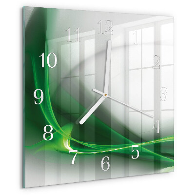 Orologio quadrato Linee astratte
