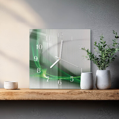 Orologio quadrato Linee astratte