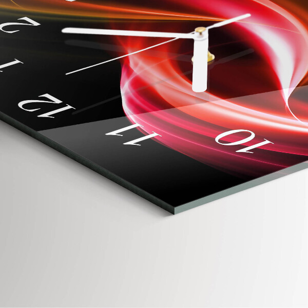 Orologio quadrato Linee astratte