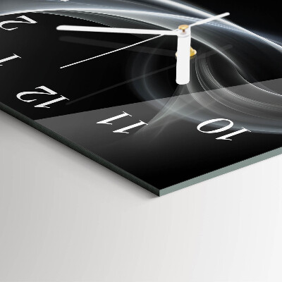 Orologio quadrato Linee astratte