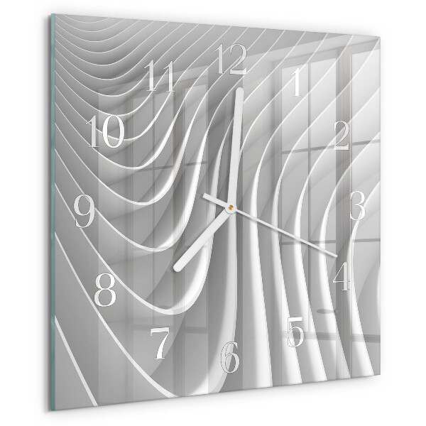 Orologio quadrato Astrazione