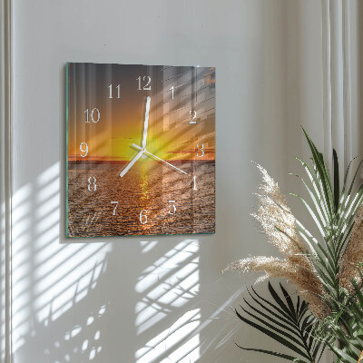 Orologio quadrato Tramonto