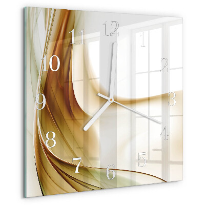 Orologio quadrato Astrazione