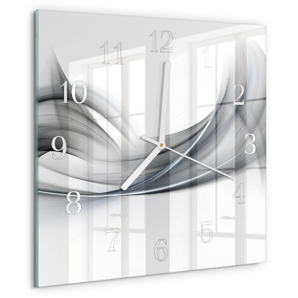 Orologio quadrato Astrazione