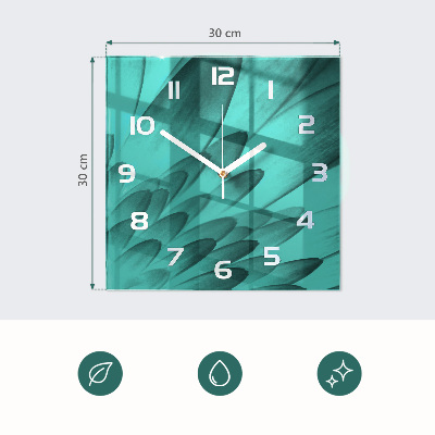 Orologio quadrato Astrazione