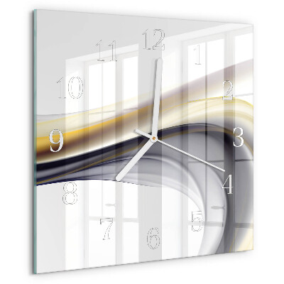 Orologio quadrato Astrazione